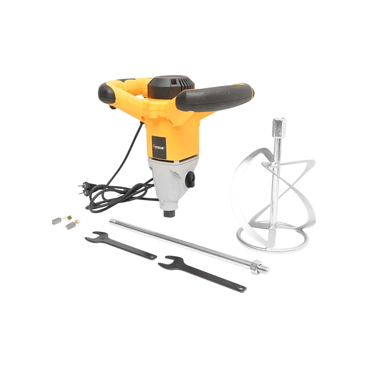 Mixer, malaxor electric cu amestecator 1400W pentru vopsea, mortar, adeziv Hoteche